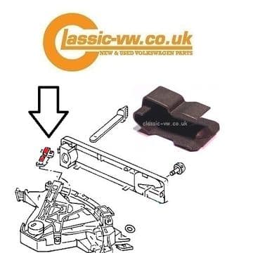 Heater Lever Retaining Spring Clip 321819054 Mk1/2 Golf, Jetta, Caddy, Scirocco