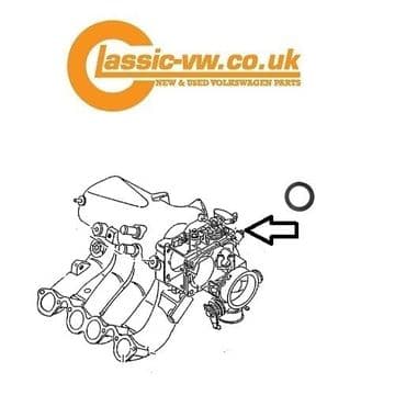 Idle Screw Seal, K-Jet Mk1 / 2 Golf GTi, Scirocco, Caddy, Jetta