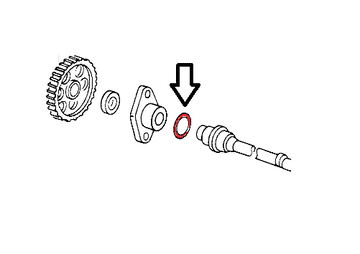Intermediate Shaft Flange - Block Seal N90353501