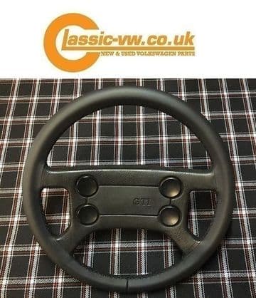 Leather Steering Wheel Retrim Service Mk1 Golf, Mk2 Scirocco