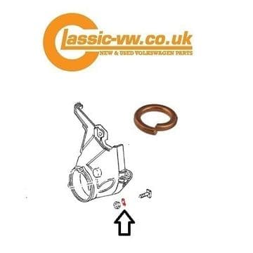 Lower Cambelt - Water Pump T Bolt Lock Washer N0122265 Golf, Jetta, Caddy, Scirocco