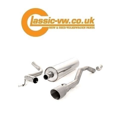 MILLTEK SSXVW429 UP! GTI Cat Back GT90 Titanium Trim Road +