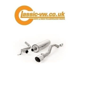 MILLTEK SSXVW432 UP! GTI Cat Back GT90 Polished Trim EC Approved.