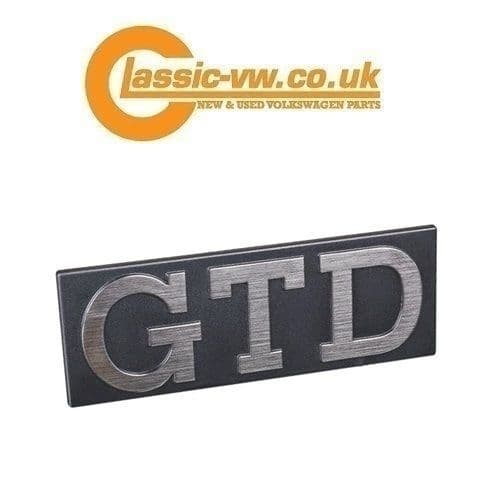 Mk1 / 2 Golf GTD Grille Badge (Genuine) 171853679D