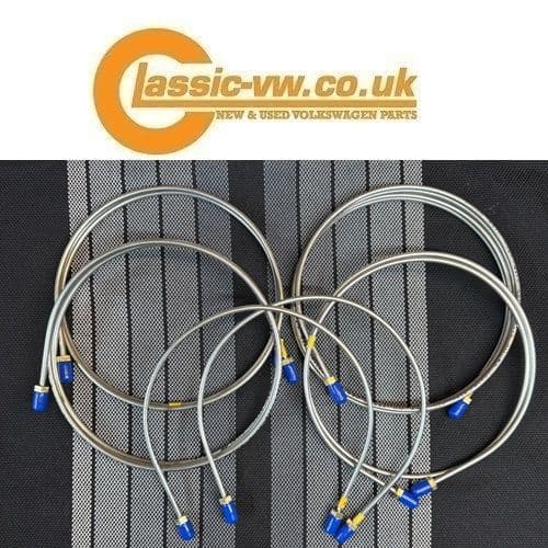 Mk1 Caddy Brake Line Kit (Stainless Steel)
