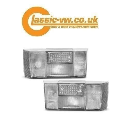 Mk1 Golf & Cabrio Clear Rear Lights EC Approved 171945096N 171945095N