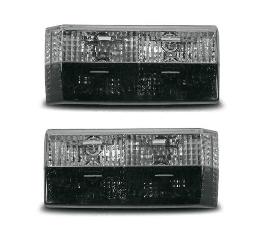 Mk1 Golf + Cabrio Crystal Black/Clear Rear Lights