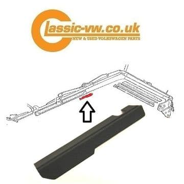 Mk1 Golf Cabrio Left Side Roof Drip Trim 155871351 (79-83)