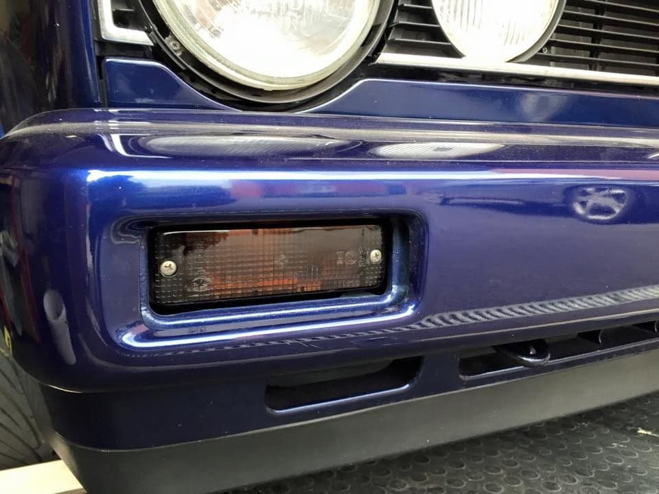 Mk1 Golf Cabrio Smoked Indicator Set Big Bumper Clipper Kit