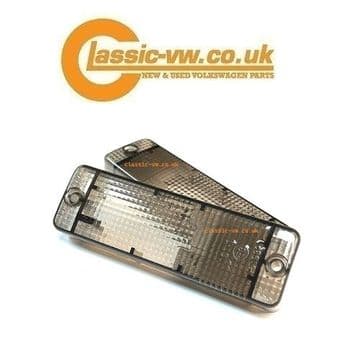 Mk1 Golf Cabrio Smoked Indicator Set (Big Bumper, Clipper Kit)