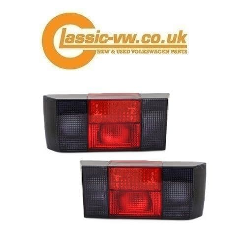 Mk1 Golf & Cabrio Smoked / Red / Smoked Rear Lights EC Approved 171945096N 171945095N
