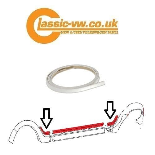 Mk1 Golf Cabriolet Arch To Body Seal White 155853977 90E (Repro)
