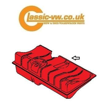 Mk1 Golf Cabriolet & Scirocco 55L Fuel Tank 84-92 155201075