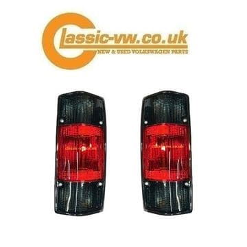 Mk1 Golf Caddy Rear Light Set Smoked / Red / Smoked