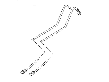 Mk1 Golf Carb Engine Rigid + Flexi Fuel Line Kit 171201363L/K1