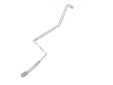 Mk1 Golf GTI Rigid Fuel Return Line (>83) 171201361B