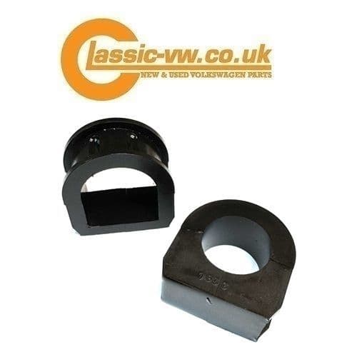 Mk1 Golf Heritage Black Polyurethane Steering Rack Bush Set 171419883 / 171419884