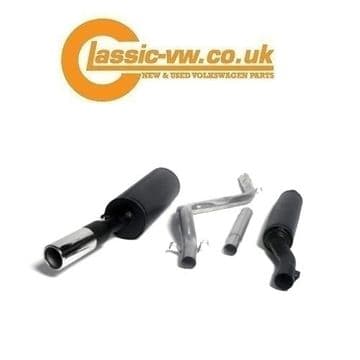 Mk1 Golf JETEX Aluminised Steel Exhaust System 29-H