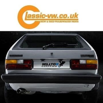 Mk1 Golf Milltek Classic Stainless Steel Exhaust System MCXVW209