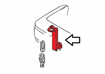 Mk1 Golf Outside Temperature Sensor Bracket 171919399A