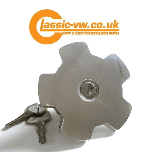 Mk1 Golf Polished Alloy Fuel Cap Chrome