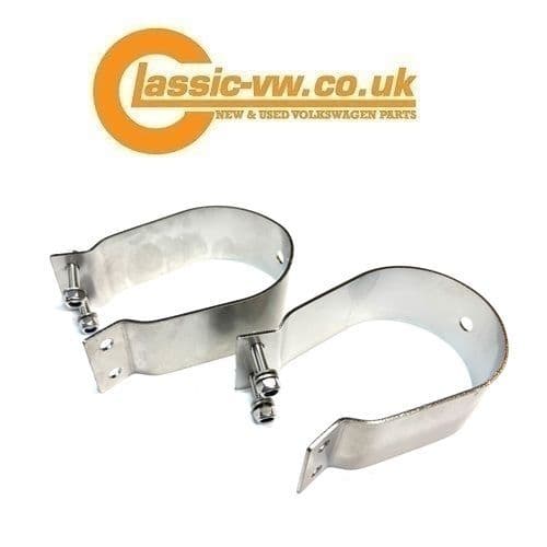 Mk1 Golf Rear Anti Roll Bar Outer Clamp Set 171511433, (Bolt Up Type)