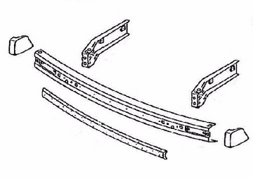 Mk1 Golf Series 1 Front Chrome Bumper Kit