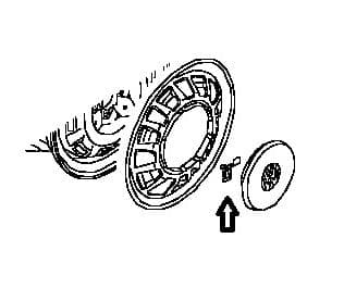 Mk1 Jetta Metal Hub Cap Clip 161610175