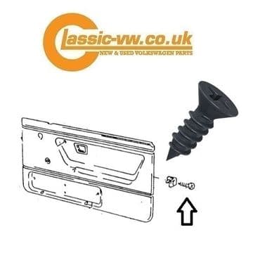 Mk2 Golf Door Card Screw N0139981 Jetta, Scirocco