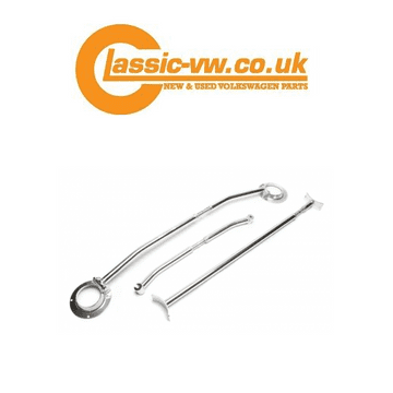 Mk2 Golf Front & Rear Strut Brace Kit. Alloy, Corrado