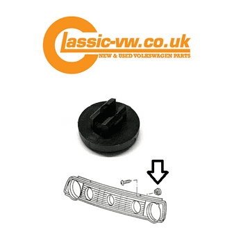 Mk2 Golf Grille Securing Clip (Screw Fixing) 871853393 Jetta, Polo