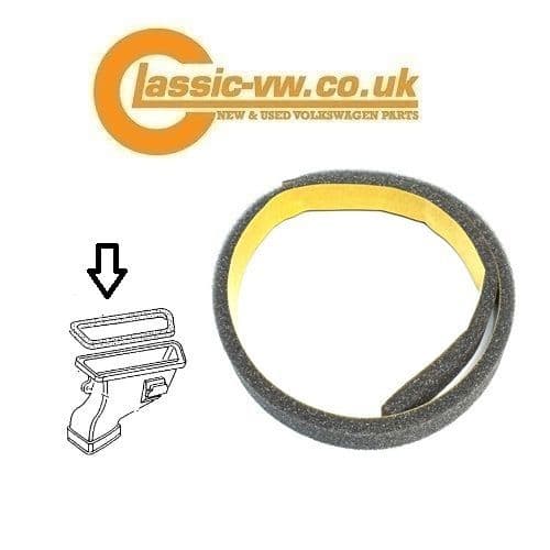 Mk2 Golf Heater Blower To Dash Seal 191819070 Corrado, Jetta