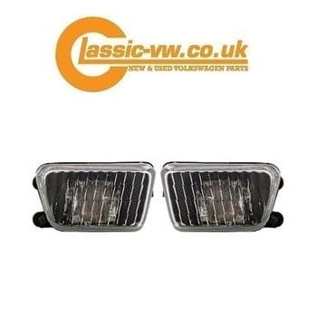 Mk2 Golf Smoked Fog Light Set (Big Bumper) 191941699 / 191941700