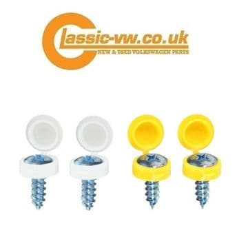 Number Plate Screw Set