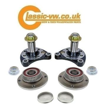 Polo GTI Rear Disc Conversion Stub Axles & Hubs. Mk1, 2 Golf, Scirocco, Jetta