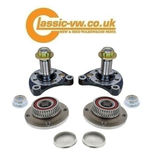 Polo GTI Rear Disc Conversion Stub Axles & Hubs. Mk1, 2 Golf, Scirocco, Jetta (S/O)