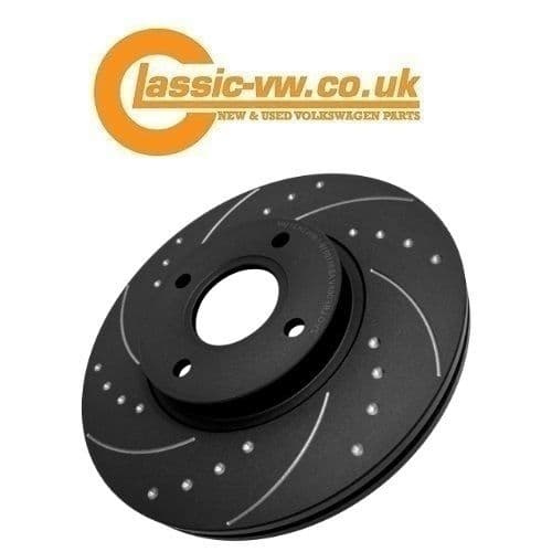 ProBite Pro-C6 Front Brake Disc Set 256 x 20 (16v) Mk1 / 2 / 3 Golf, Caddy, Jetta, Scirocco