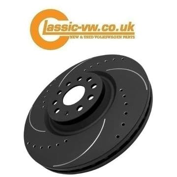 ProBite ProComboMax-C Front Brake Disc Set 239x 20 Mk1 / 2 / 3 Golf, Caddy, Jetta, Scirocco
