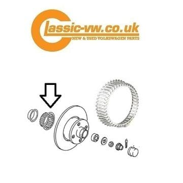 Rear ABS Ring 191614149 Mk2 Golf, Jetta, Corrado
