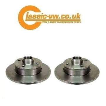 Rear Brake Disc Set 357615601 Mk1/2/3 Golf, Jetta, Scirocco
