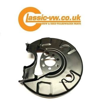 Rear Disc Brake Dust Shield Left 191615611D (With ABS) Mk1 Golf Mk2 Golf Scirocco