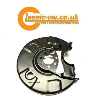 Rear Disc Brake Dust Shield Right 191615612D (With ABS) Mk1 Golf Mk2 Golf Scirocco