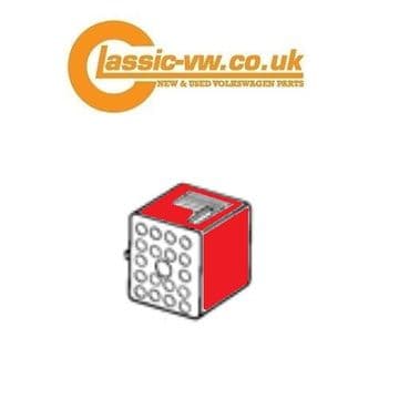 S1 Fuse Box Plug Red. 171971971D (Special Order)Golf, Jetta, Caddy, Scirocco,
