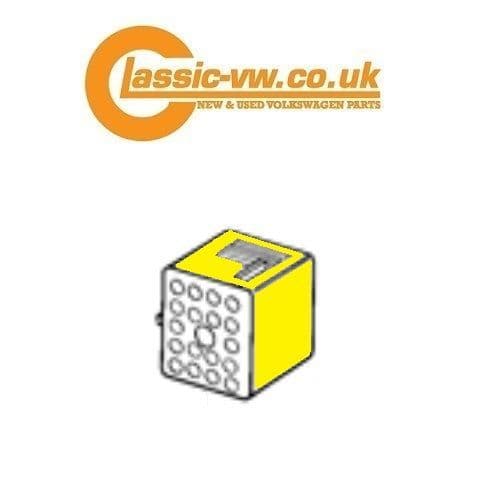 S1 Fuse Box Plug Yellow. 171971971 Golf, Jetta, Caddy, Scirocco,