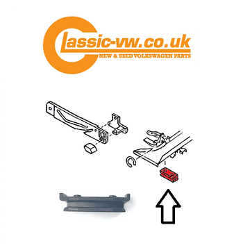 Scirocco Factory Sunroof Guide Piece 321877647 Genuine