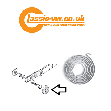Seat Belt Return Spring 171857825 Mk1/2 Golf, Jetta, Scirocco