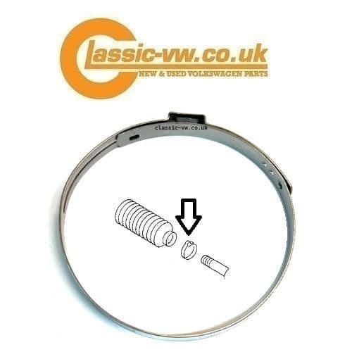 Steering Boot Clips Steering Rack Boot Clip N90355001 Mk1 Golf Left Side Mk2 Golf NON PAS ...
