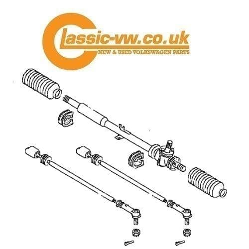 Steering Rack Kit Left Hand Drive Mk1 Golf Jetta Scirocco Caddy