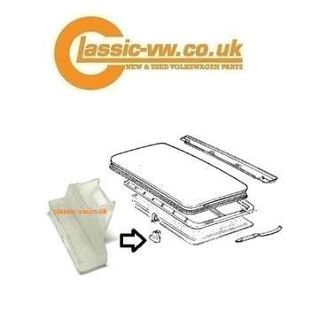 Sunroof Friction Guide Block 191877145 Mk1/2 Golf, Beetle, Jetta, Polo