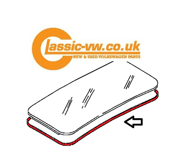 Sunroof Seal 321877209A Golf, Corrado, Scirocco